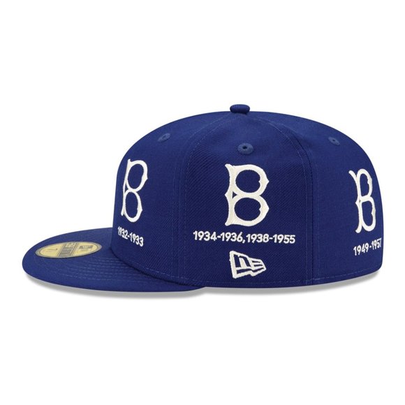 New Era LA Dodgers Logo Progression 59FIFTY Fitted Hat - Picture 7 of 7
